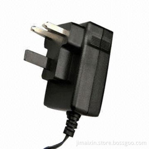 Switching Adapters with 12V/1A Output, UK Plug, UL, FCC, CE Marks, RoHS Directive-compliant